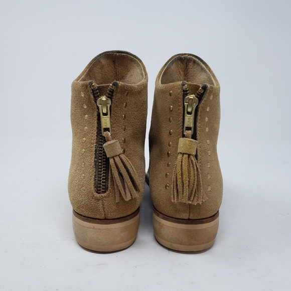 Ascot Friday x Matisse Payton tan suede ankle boot size 7.5 - Picture 5 of 9